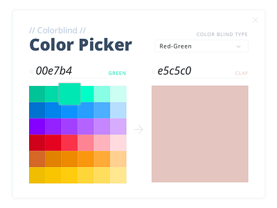 Color Picker accessibility color colorblind tool