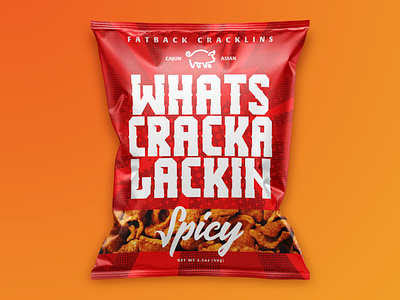 Whatscrackalackin - Spicy branding branding design logo packaging packagingdesign rebrand rebranding typography vector