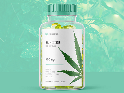 Medicus CBD cbd cbd label label label design packaging packaging design