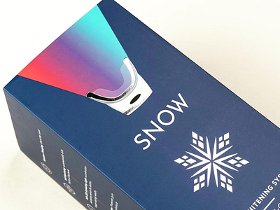 SNOW Box Packaging branding packaging packaging design