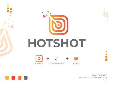 HOTSHOT Photography logo camera logo design logo logo design logo designs logo mockup photography logo