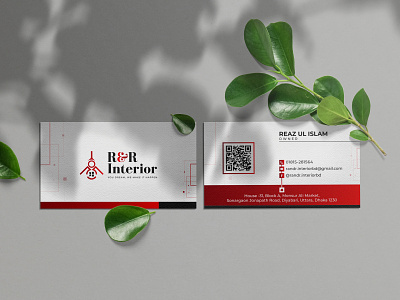 Architect Business Card architect architect business card branding business card card clean design graphic design graphic designer identity illustration print design vector visiting card