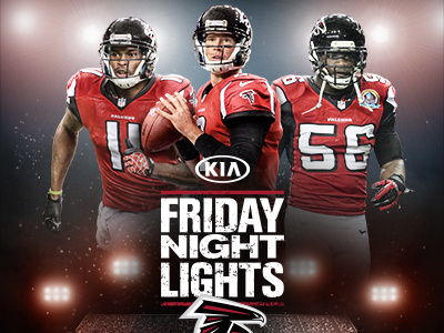 Atlanta Falcons Gameday Spread Mockup by Chris Liskiewicz on Dribbble