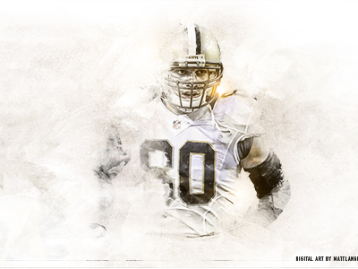 Jimmy Graham Water Color