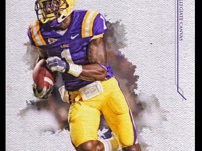 Custom Sports Card cards football lsu sports