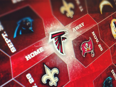 2012 Atlanta Falcons web schedule graphic espn football nfl schedule season sports