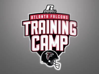 Atlanta Falcons Training Camp Logo design football logo nfc nfl
