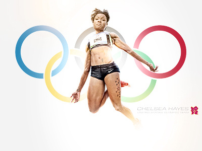 Chelsea Hayes Olympic Tribute field long jump olympics sport tattoo track