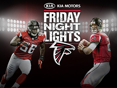 Atlanta Falcons Friday Night Lights Promotion