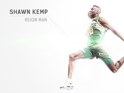 Shawn Kemp - Reign Man