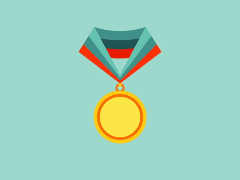 Medal 1 animation medal number1