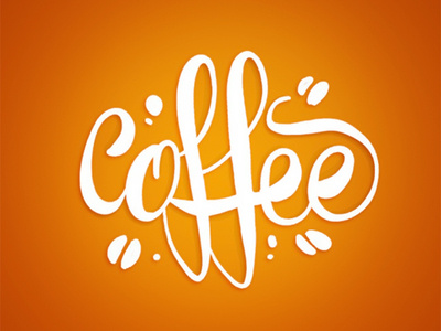 Coffee Hand-Made logo calligraph calligrapher lettering art lettering daily typography