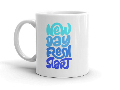 NEW DAY FRESH START | CALLIGRAPHY