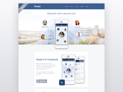 Radar For Facebook Website!