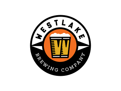 Westlake Brewing Company Logo beer branding brewery logo