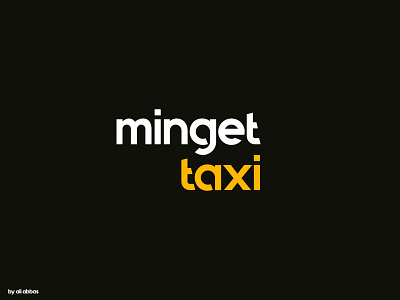 Minget Taxi Logo app branding design identity illustration logo mobile modern sign symbol taxi ui