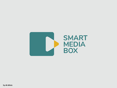 Smart Media Box Logo app box branding creative identity illustration logo media mobile play smart ui