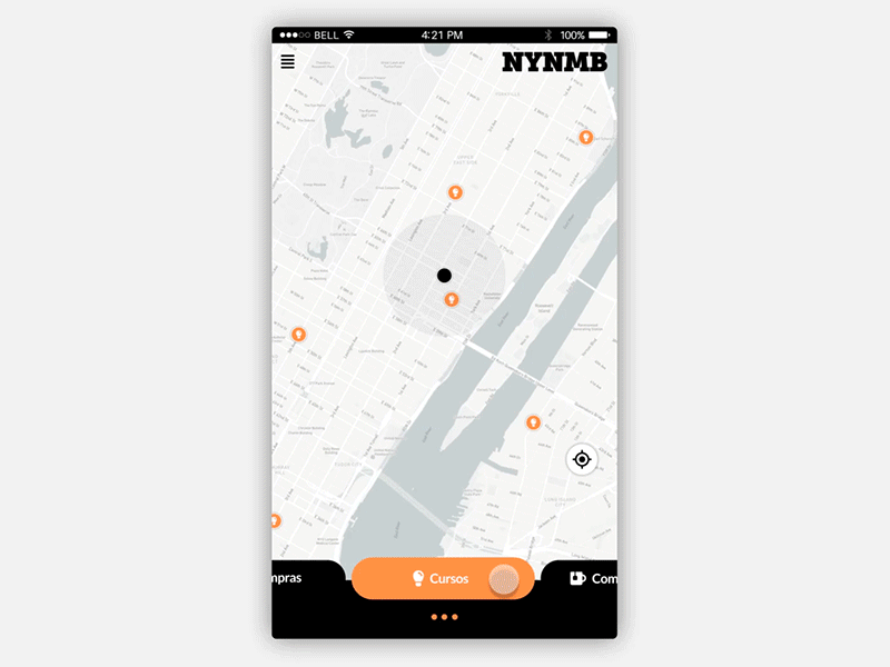 Map Navigation map product design search ui ux