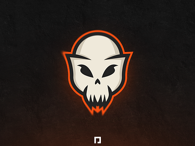 Skull Mascot Logo branding esports logos mascots