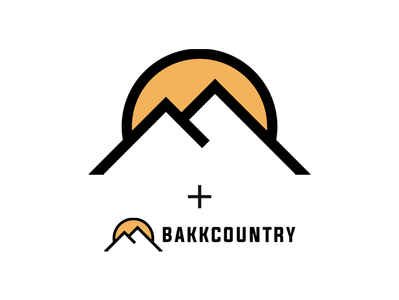 Bakkcountry Logo Design branding design exploration illustration logo design mountain outdoors