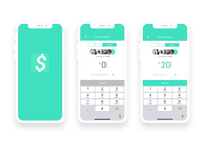 P2P Payment App design ios iphone x logo design mobile app p2p payment sketch ui ui challenge ux