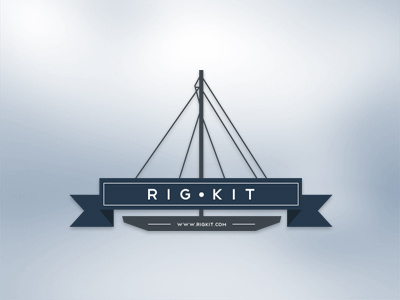 Rigkit Sea boats branding logo rig rigging sea ship