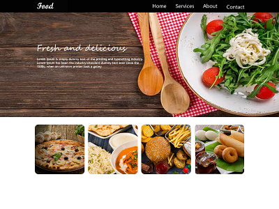 Food website artifly design enjoy fun graphics happy illustration learning materials ui ux website website design