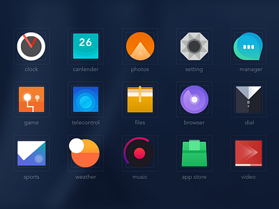 Eui theme design icon ui ux