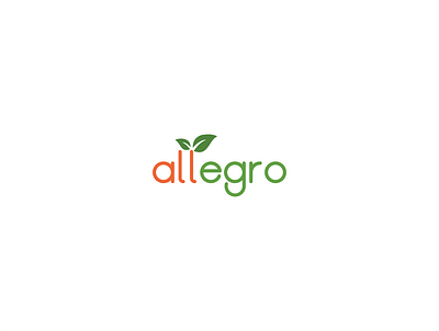 Allegro agro agronomy brand branding company design dribbble logo logoidea organic typography vector