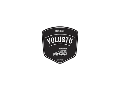 Yolüstü take away coffee brand branding coffee coffee bar company design dribbble health logo logoidea typography vector