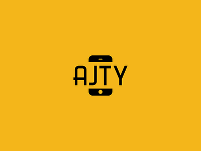 AJTY Logo Design a branding design icon identity j logo mobile phone symbol t y