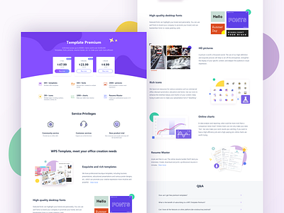 Landing Page For Premium