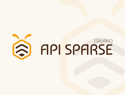 Api Sparse bees branding logo logo design