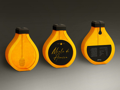 Arcadia - Packaging branding honey jar packaging packaging design