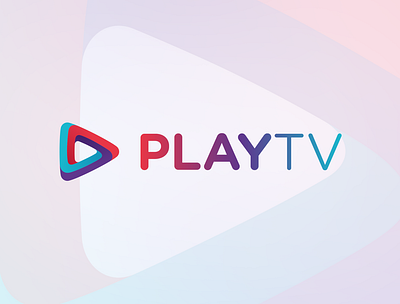 PlayTV animation branding logo logo design motion graphics