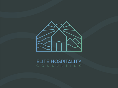 Elite Hospitality Consulting branding hotel logo logo design travel