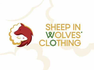 Sheep in Wolves' Clothing branding logo logo design sheep wolf