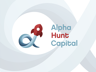 Alpha Hunt Capital branding logo logo design