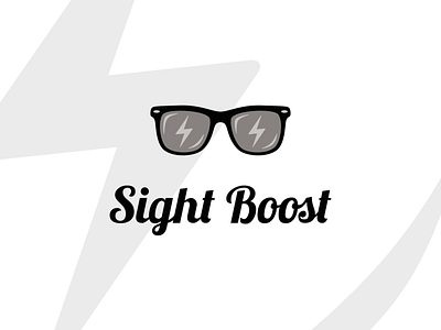 Sight Boost branding glasses logo logo design sunglasses
