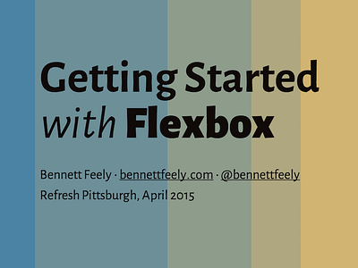 Getting Started with Flexbox