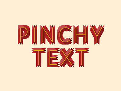 CSS Pinchy Text cacti css css3 shadow text shadow typography western