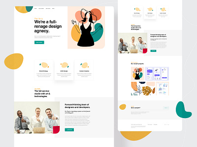 Agency Landing Page