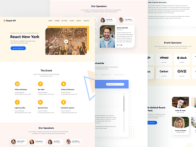 Event Landing Page