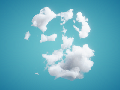 CLOUDS - #nodevember 02 3d animation blender cgi procedual render