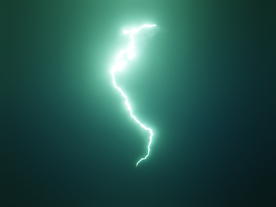 LIGHTNING - #nodevember 03 3d animation blender design lighting bolt procedual procedural render thunder