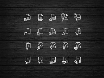 Manager Icons Set design icon icons manager set