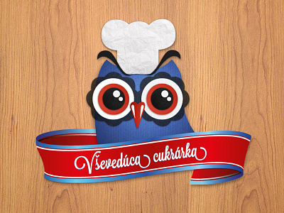Owl Illustration for Facebook App app cooking facebook illustration owl