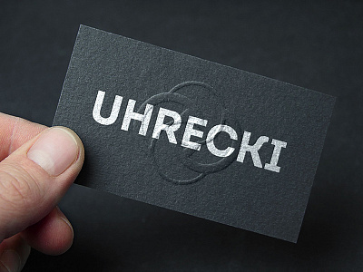 Logo Designers duo Uhrecki blacksmith and goldsmith.