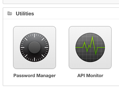 Utilities icons