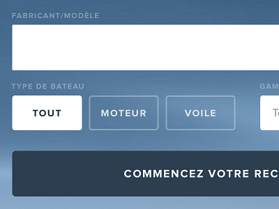 Start your search (in French!)